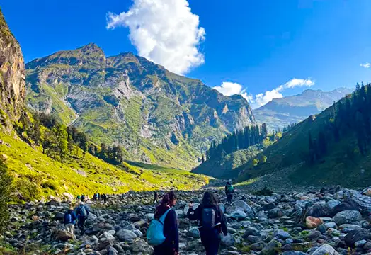 TTh Trek Update: Sunshine is illuminating the Himalayan trails once again, creating perfect moments for trekkers  