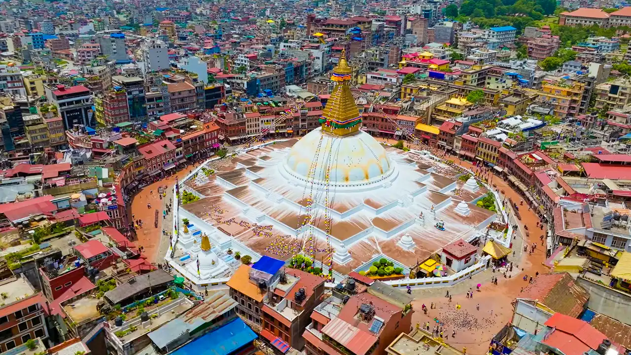 Temple dedicated to anapurna in Kathmandu's Asan Bazaar