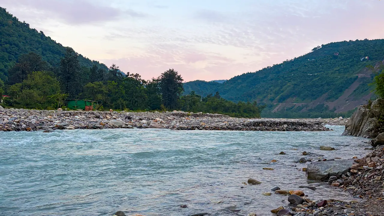 Song river in maldevta, dehradun