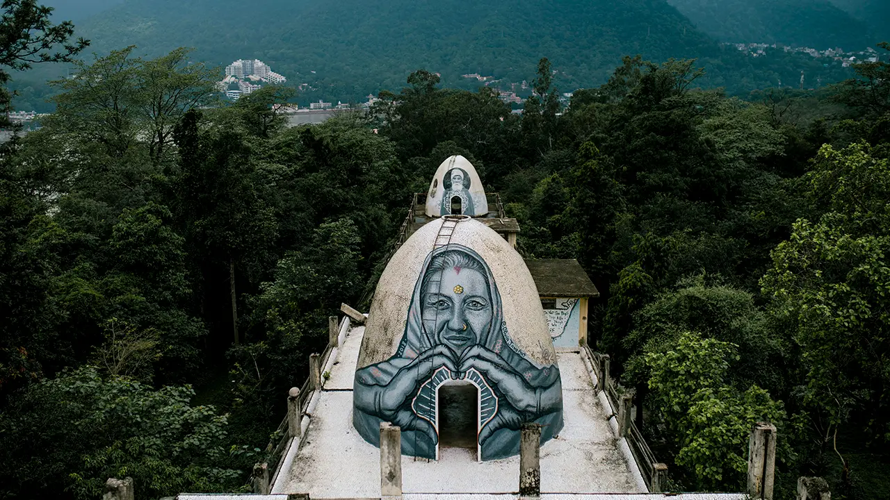 Image of Beatles Aashram, Rishikesh