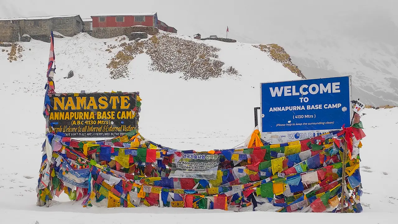 Annapurna base camp image